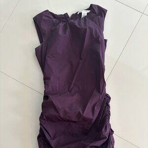 Purple Fitted Cocktail Dress by Diane von Furstenberg